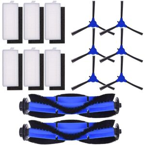 INF 14-paks robotstøvsugertilbehørssæt til EUFY RoboVac-serien MultiColor