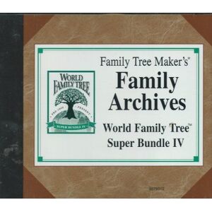 MediaTronixs Family Tree Maker’s Family Archives World Family Tree Super Bund… - Game WEVG Pre-Owned