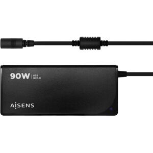 Laptop-oplader Aisens ASLC-90WAUTO-BK Universal