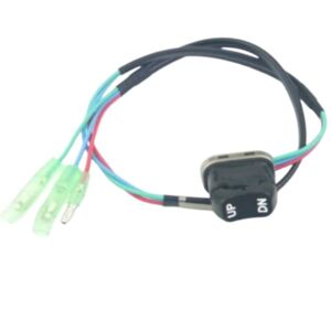 Shoppo Marte For Yamaha Outboard Motor Vertical Control Box Tilt Lift Switch, Cable Length: 50cm 703-82563-02-00 703-82563-01