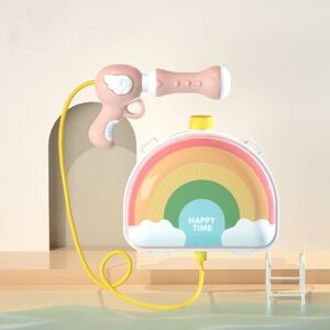 Shoppo Marte Children Outdoor Pumping Water Spray Toys Seaside Beach Water Toys, Style: Rainbow