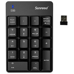 Sunreed SK-051AGT Notebook 2.4G Wireless Digital Keyboard