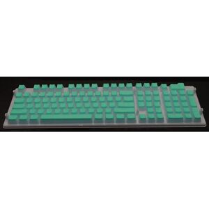 Shoppo Marte Pudding Double-layer Two-color 108-key Mechanical Translucent Keycap(Cyan)