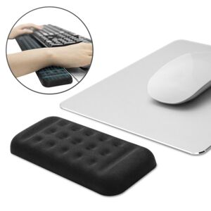 Shoppo Marte Mechanical Keyboard Wrist Rest Memory Foam Mouse Pad, Size : Single Hand (Black)