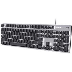 Logitech K845 CHERRY Blue Axis Backlit Mechanical Wired Keyboard, Cable Length: 1.8m