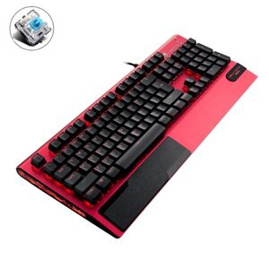 LANGTU K1000 104 Keys Game Luminous USB Handheld Wired Keyboard, Cable Length: 1.5m(Red Green Shaft)