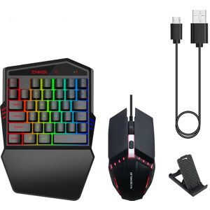 HXSJ K99 Bluetooth 4.2 Mobile Game Keyboard Throne Mouse Set