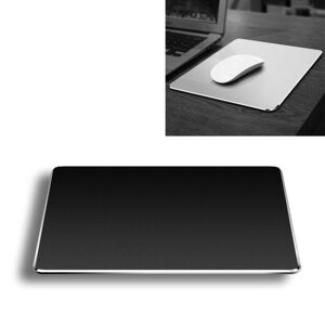 Shoppo Marte Aluminum Alloy Double-sided Non-slip Mat Desk Mouse Pad, Size : S(Black)