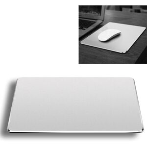 Shoppo Marte Aluminum Alloy Double-sided Non-slip Mat Desk Mouse Pad, Size : L(Silver)