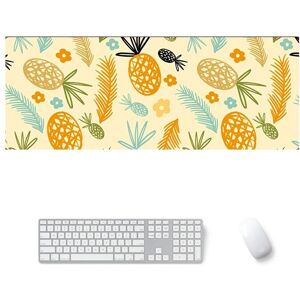 Shoppo Marte 900x400x5mm Office Learning Rubber Mouse Pad Table Mat(3 Creative Pineapple)