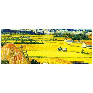 Shoppo Marte 400x900x5mm Locked Am002 Large Oil Painting Desk Rubber Mouse Pad(Wheat Field)