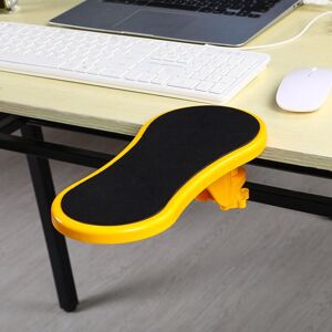 Shoppo Marte 180 Degree Rotating Computer Table Hand Support Wrist Support Mouse Pad Mouse Pad Model (Yellow)