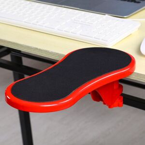 Shoppo Marte 180 Degree Rotating Computer Table Hand Support Wrist Support Mouse Pad Mouse Pad Model (Red)