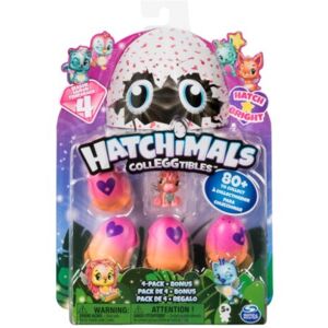 Hatchimals Colleggtibles Hatch Bright 4-Pack + Bonus Säsong 4