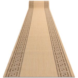 Dywany Luszczów Fortovet SISAL FLOORLUX design 20014 men / coffee 100 cm, 100x660 cm