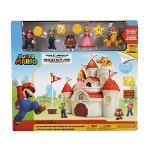 Super Mario Deluxe Mushroom Kingdom Castle Playset