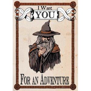 A3 Print - Lord of the rings - Gandalf - I Want You