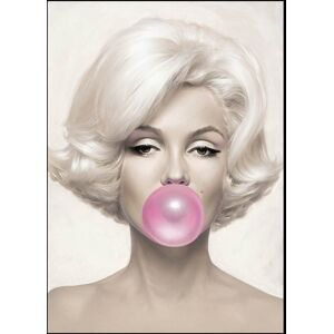 Printi MARILYN MONROE BUBBLEGUM PLAKAT