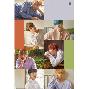 BTS Collage plakat