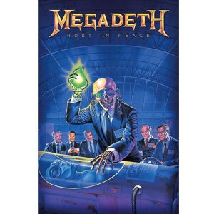 Megadeth Textile Poster: Rust In Peace