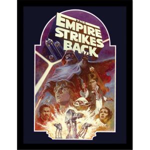 Star Wars: The Empire Strikes Back Block Framed Poster