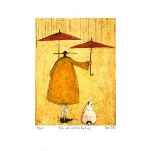 Sam Toft She Who Must Be Kept Dry Print