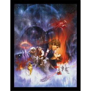 Star Wars: The Empire Strikes Back Art Framed Poster