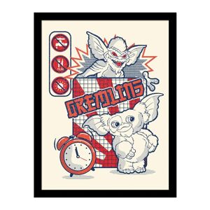 Gremlins Rules Framed Poster