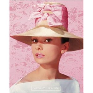 ART Audrey Hepburn - Pink hat