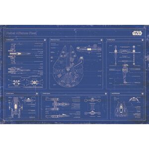 ART Star Wars - Rebel alliance fleet blueprint