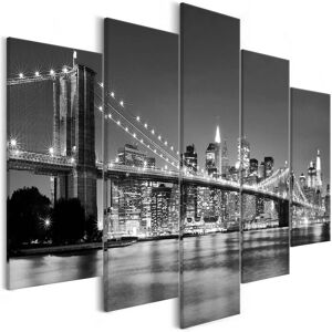 Artgeist Canvas Tavla - Dream about New York (5 delar) Wide