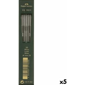 Pencil lead replacement Faber-Castell TK 9071 2 mm (5 Units)