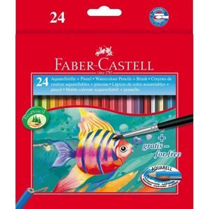 Akvarelblyanter Faber-Castell 114425 Multifarvet 24 Dele