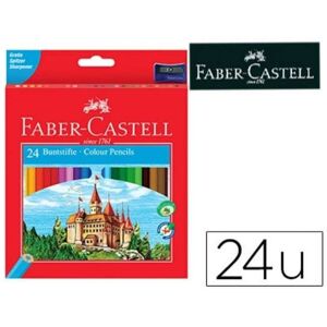 Farveblyanter Faber-Castell 120124 Multifarvet 24 Dele (24 Dele)