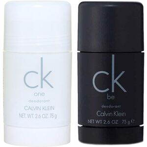 2-pack Calvin Klein CK One + CK Be Deostick 75ml