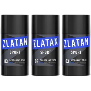 3-Pak Zlatan Ibrahimovic Sport Pro Deodorant Stick 75ml