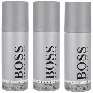 3-pack Hugo Boss Bottled Deo Spray 150ml