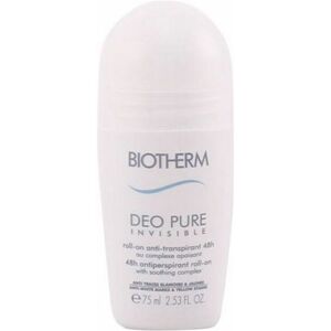 Roll-On Deodorant Deo Pure Invisible Biotherm BIOPUIF2107500 75 ml