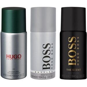 3-pack Hugo Boss Deo Spray Bottled + Hugo Man + The Scent 150ml