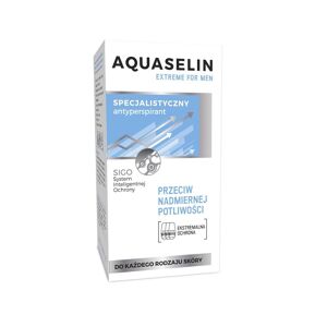 AQUASELIN Extreme For Men specialiseret antiperspirant mod overdreven svedtendens 50ml