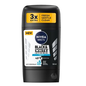 Nivea Men Black&White Invisible Fresh antiperspirant stick 50ml