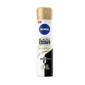 Nivea Black&White Invisible Silky Glat antiperspirant spray 150ml