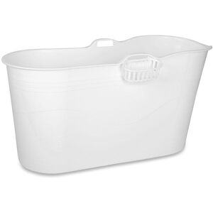 Tubfamily - XL badebalje til voksne - Hvid - 123cm