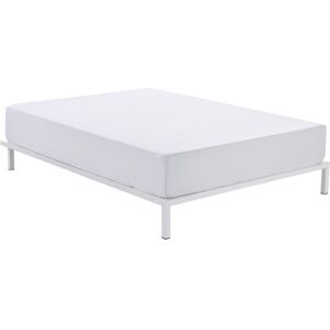 GreatTiger Fitted bottom sheet Alexandra House Living White 190/200 x 200 cm