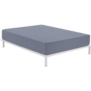 GreatTiger Fitted bottom sheet Alexandra House Living Steel Grey 135 x 210 cm