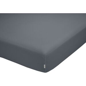 GreatTiger Fitted bottom sheet Alexandra House Living QUTUN Ash 180 x 200 cm