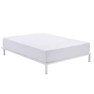 GreatTiger Fitted bottom sheet Alexandra House Living White 200 x 200 cm