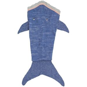 GreatTiger Blanket Crochetts Blanket Blue Shark 60 x 90 x 2 cm