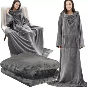 Ruhhy Snug Rug - Oversized Hoodie med Luva - Filt