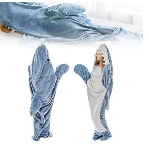 Leaper Shark hættetrøje tæppe sovepose